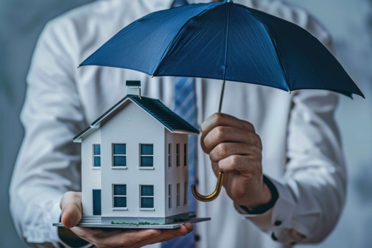 male-agent-with-navy-umbrella-shields-contemporary-ivory-residence-model male-agent-with-navy-umbrella-shields-contemporary-ivory-residence-model